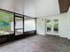 Screened in patio with tile floors at 2628 Vista Palm Dr, Edgewater, FL 32141