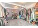 Spacious walk-in closet with ample storage and stylish lighting at 2900 S Peninsula Dr, Daytona Beach, FL 32118