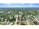 High angle aerial view shows the neighborhood surrounding the property at 3231 Bretton Woods Ter, Deltona, FL 32725