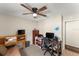 Functional bedroom space featuring a desk, chair and natural lighting at 3231 Bretton Woods Ter, Deltona, FL 32725