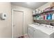 Well-organized laundry room with modern washer and dryer appliances at 3231 Bretton Woods Ter, Deltona, FL 32725