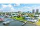 Waterfront home with boat dock, screened pool, and lush landscaping offering coastal living near the beach at 3326 S Peninsula Dr, Port Orange, FL 32127