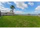 Grassy backyard with water views at 3326 S Peninsula Dr, Port Orange, FL 32127