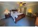 Serene main bedroom featuring a large bed, calming decor, and soft lighting at 38 Cedar Dunes Dr, New Smyrna Beach, FL 32169