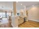 Bright and spacious open-concept living area, seamlessly integrating with a modern kitchen at 423 S Atlantic Ave # 301, New Smyrna Beach, FL 32169