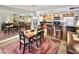 Dining room and kitchen combination allows for functional entertaining at 4435 S Atlantic Ave # 416, Port Orange, FL 32127