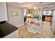 Entryway with a table to show some decor at 4435 S Atlantic Ave # 416, Port Orange, FL 32127