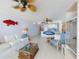 Inviting living room with an open floor plan to the bar and kitchen, great for entertaining at 5201 S Atlantic Ave # 407A, New Smyrna Beach, FL 32169
