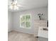 Bright bedroom has natural light and neutral color palette at 5935 Shady Creek Ln, Port Orange, FL 32128