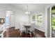 Cozy breakfast nook with slider doors to lanai at 5935 Shady Creek Ln, Port Orange, FL 32128