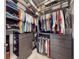 A fully organized walk-in closet with custom shelving and storage at 6307 Hanfield Dr, Port Orange, FL 32128