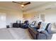 Comfortable living room with plush seating, modern lighting, perfect for relaxing and entertaining guests at 6307 Hanfield Dr, Port Orange, FL 32128