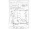 Detailed survey plat showing property lines, building footprint, and surrounding streets with labeled dimensions and key features at 653 Goodwin Ave, New Smyrna Beach, FL 32169