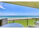 Condo balcony featuring views of the ocean at 6727 Turtlemound Rd # 318, New Smyrna Beach, FL 32169