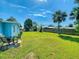 Spacious backyard, with large grassy area at 903 Conrad Dr, New Smyrna Beach, FL 32168