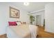 Cozy bedroom featuring a comfortable bed, ample closet space, and a tranquil atmosphere at 934 N Halifax Ave, Daytona Beach, FL 32118