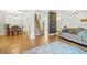 Inviting open-concept living room with hardwood floors and abundant natural light at 934 N Halifax Ave, Daytona Beach, FL 32118