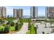 Enjoy views of the Intercoastal Waterway and the beach from this balcony overlooking the golf course at 2 Oceans West Blvd # 608, Daytona Beach Shores, FL 32118