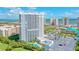 Enjoy the luxury resort lifestyle in this condo with waterway and ocean views from every unit at 2 Oceans West Blvd # 608, Daytona Beach Shores, FL 32118