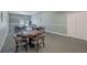 Resident card room with multiple tables and seating perfect for games at 2 Oceans West Blvd # 608, Daytona Beach Shores, FL 32118
