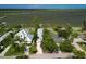Waterfront homes with lush landscaping and private docks in a desirable coastal community at 206 S Riverside Dr, Edgewater, FL 32132