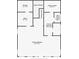 Detailed floorplan showcasing the primary bedroom, bathroom, office, and storage areas at 206 S Riverside Dr, Edgewater, FL 32132