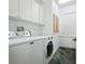 Efficient laundry room featuring a modern washing machine and dryer at 206 S Riverside Dr, Edgewater, FL 32132