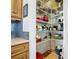 Functional pantry with shelving units and easy access to storage for kitchen essentials at 206 S Riverside Dr, Edgewater, FL 32132