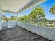 Spacious porch with a view of the neighborhood at 206 S Riverside Dr, Edgewater, FL 32132