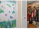 Bathroom featuring a closet space and a shower curtain at 258 W Sabal Palm Pl # 22, Longwood, FL 32779