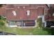 An aerial view of a screened-in lanai, and brickwork roof at 258 W Sabal Palm Pl # 22, Longwood, FL 32779