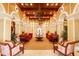 A vibrant lobby with comfortable seating, elegant décor, and an inviting atmosphere at 265 Minorca Beach Way # 902, New Smyrna Beach, FL 32169