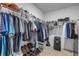 Spacious walk-in closet with organized storage and ample hanging space at 2731 Neverland Dr, New Smyrna Beach, FL 32168