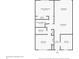 Detailed floor plan showcasing the layout of the home, including the primary bedroom and living areas at 2901 N Halifax Ave # 215, Daytona Beach, FL 32118