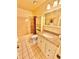 Bathroom features a shower-tub combo, granite countertop, and tile flooring at 2918 Mango Tree Dr, Edgewater, FL 32141