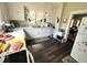 Traditional kitchen with white cabinetry and appliances at 306 Murray St, New Smyrna Beach, FL 32168