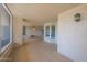 Spacious lanai with tiled floors, offering ample room for outdoor lounging and entertaining at 4555 S Atlantic Ave # 4405, Ponce Inlet, FL 32127
