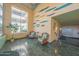 Inviting lobby space with comfortable seating, large windows, and colorful decor at 4555 S Atlantic Ave # 4405, Ponce Inlet, FL 32127