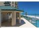 Beachfront community with shaded picnic area, outdoor grill, and pool access at 4555 S Atlantic Ave # 4405, Ponce Inlet, FL 32127