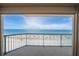 Lovely ocean view from the condo's outdoor balcony, perfect for enjoying the coastal scenery and warm sunshine at 4575 S Atlantic Ave # 6607, Ponce Inlet, FL 32127