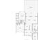 Detailed floor plan illustrating the layout of the home, including the screened patio/pool, living spaces, and bedrooms at 461 Luna Bella Ln, New Smyrna Beach, FL 32168
