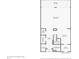 First floor plan featuring a living room, kitchen, bathroom, foyer, laundry room, and balcony at 901 S Atlantic Ave # 202, Ormond Beach, FL 32176