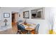 Inviting dining room with wood table and decorative mirrors enhancing the space at 1 Oceans West Blvd # 1B5, Daytona Beach, FL 32118