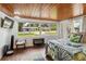 Bright main bedroom with large windows offering neighborhood views at 132 E Turgot Ave, Edgewater, FL 32132