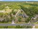 A large property with a pond surrounded by mature trees and a road in front at 156 S State Road 415, New Smyrna Beach, FL 32168