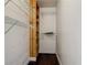 Walk-in closet providing shelving and storage solutions at 156 S State Road 415, New Smyrna Beach, FL 32168