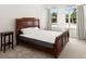 Bedroom featuring carpet flooring and neutral paint at 2 Oceans West Blvd # 206, Daytona Beach Shores, FL 32118