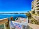 Kayack and boat launch dock with waterfront views of the surrounding community under a sunny sky at 3606 S Peninsula Dr # 406, Port Orange, FL 32127