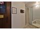 Community sauna space with access to a secure safe and shower area at 3606 S Peninsula Dr # 406, Port Orange, FL 32127