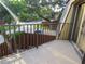 Balcony with railing provides neighborhood views at 3824 Saxon Dr, New Smyrna Beach, FL 32169